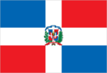 The Dominican flag